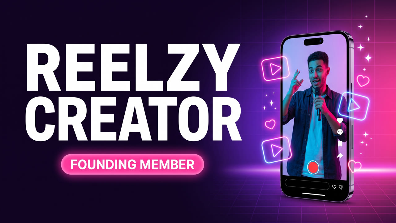 Reelzy Creator — Founding Member